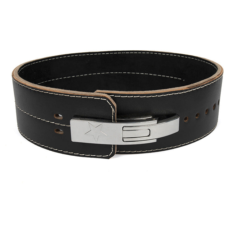 Leather Weightlifting Belt for Squats and Deadlifts