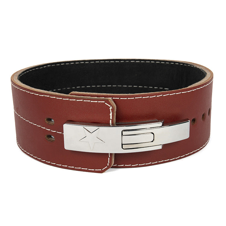 Leather Weightlifting Belt for Squats and Deadlifts