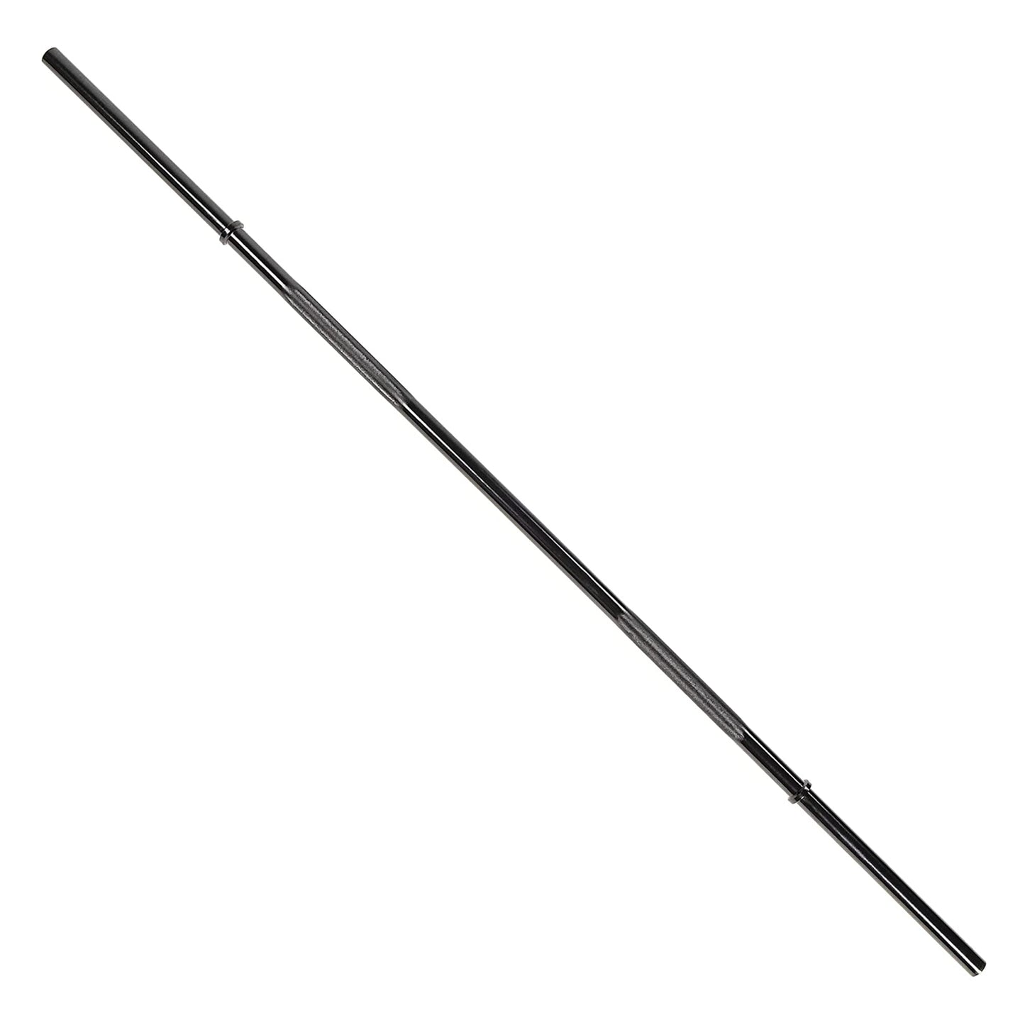 Signature Fitness Olympic Barbell Standard Weightlifting Barbell NEW-1IN5FT-BLK