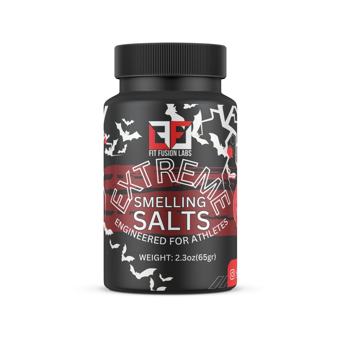 Wicked Smelling Salts | Ammonia Inhalant for Powerlifting Hockey Weightlifting | Long Lasting Smelling Salts | Winter Edition Smelling Salts
