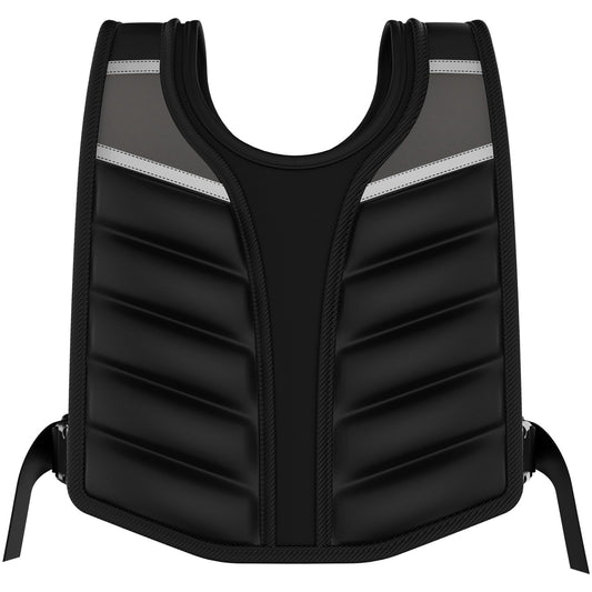 15LB Weight Vest with Reflective Stripe for Workout Strength Training Running Fitness Muscle Building Weight Loss Weightlifting