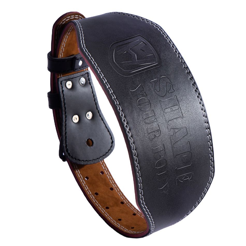 Professional Leather Weightlifting Belt for Squats